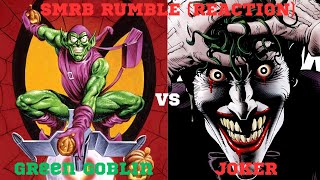 BACK GOT BLOWN OUT!!!! AYOOO!! JOKER vs The GREEN GOBLIN |@ERBoNostalgia |#rapbattle |Reaction|