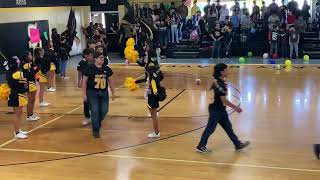 Jo Nelson Middle School Braves Pep-rally 09/22/23 Elsa Stingers VS Braves