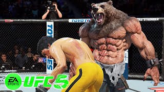 🐲 UFC5 Bruce Lee vs. Mad Bear UFC 5 - Super Fight 🐲