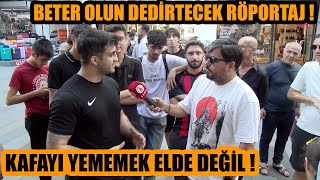 Beter olun dedirtecek röportaj ! Fayans ustası genç ile zor dakikalar ! Sokak ekonomi röportajları !