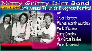 Nitty Gritty Dirt Band & Bruce Hornsby Telluride Bluegrass Festival 1989 (Audio - Full show)