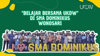 Seminar UKDW di SMA Dominikus Wonosari Yogyakarta