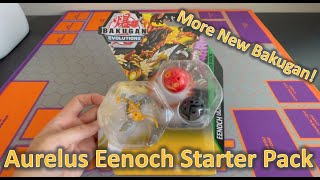 New Bakugan Evolutions Aurelus Eenoch Ultra Starter Pack Review!