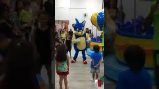 Sonic - Quatro Estações Personagem vivo