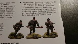 Unboxing - Waffen SS & US Army