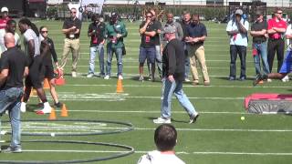 South Carolina Pro Day: DL/LB Drills with Kelcy Quarles and Chaz Sutton