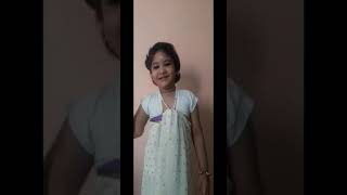 National integration song by LKG student Hansika