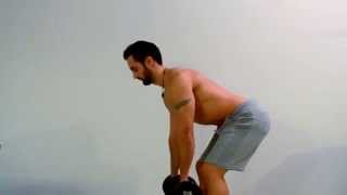 BENT-OVER DUMBBELL ROW