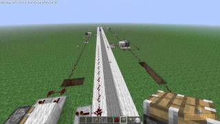 Minecraft: Multi-passenger Piston Train