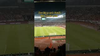 Momen ketika kiper arab ikut maju setengah lapangan vs timnas #shortvideo #marteenpaes #shintaeyong