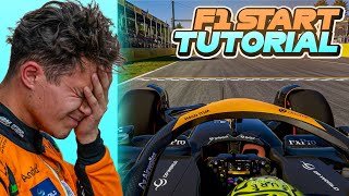 How To Get Starts Like Lando Norris In F1 24