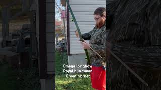 Omega longbow #archery #traditionalarchery #longbow #bowreview