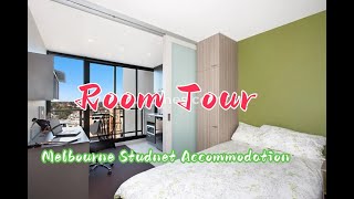 Find Student Accommodation In Melbourne - Student Living - Vivida  [Room Tour]