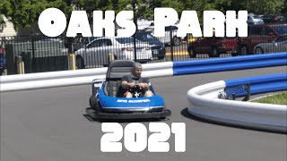 Royalty Free Oaks Amusment Park 2021 Footage