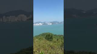 Over looking view from Lamma Island #satisfyingvideoyoutubeshorts