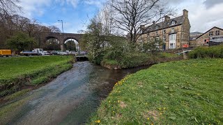 Hogshaw Brook meets the River Wye at Buxton - 14/04/2024