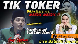 TIK TOKER CANTIK ST NYEL !! "Bikin garangan Mberik Mberik" Batealit Kab Jepara