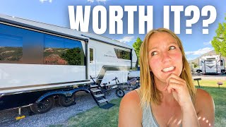 Free Camping VS. $82/Night RV Park [RV Living in Durango, CO]