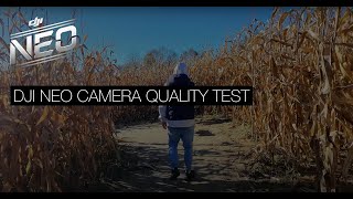 DJI Neo camera quality test #1 | Footage with color grading (recorded without RC controller)