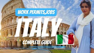 ITALY WORK PERMITS Top Salary in Italy | High Demand Work Visa