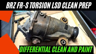 Prepping BRZ FRS Y38 Torsion LSD Differential for Lexus IS250 IS300