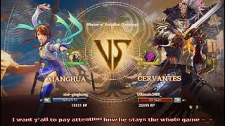 Soul Calibur 6: Ranked Match 119 (Cervantes VS xixi-ginghong)