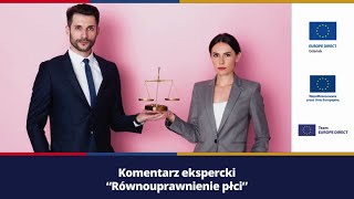 Równouprawnienie płci - komentarz ekspercki Aleksandra Szczerba