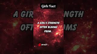 Blossoming Strength: Navigating Challenges with Resilience 💪🌸 | Girls Fact #Shorts #GirlsFact