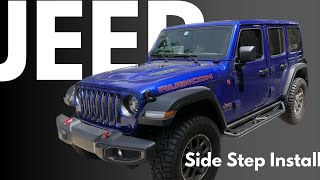 Jeep Wrangler JL Side Steps