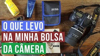 O que eu levo na minha bolsa da câmera em um trabalho de fotografia documental | Omicron Fotografia