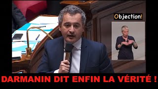 CE QUE DIRAIT DARMANIN S'IL NE MENTAIT PAS (lisez les sous-titres)