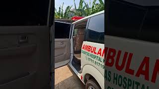 Ambulance multifungi charitas hospitals palembang#palembangcity #charitashospitals#pengawalanambulan