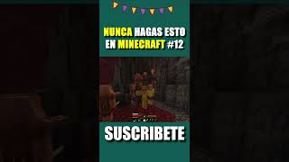 Cosas que NUNCA Deberías Hacer en Minecraft: Hacer herramientas y armaduras de oro