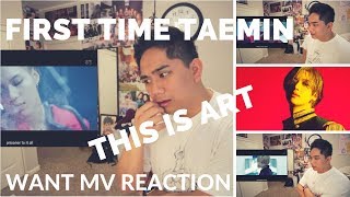 TAEMIN 태민 'WANT' MV REACTION! (First TAEMIN MV!!)