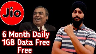 Jio Daily 1 GB Free #JioFree1GB_Daily