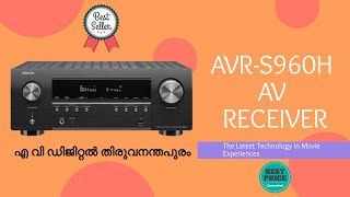 DENON AVR-S960H AV Receiver. HOME CINEMA