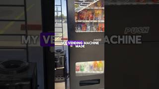 How much do you think it made 💵🔥😳 #vendingmachine #smallbusiness #shorts #asmr #money #barber