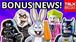 BONUS LEGO NEWS! Looney Tunes! Classic Batmobile! Skywalker Saga Delayed AGAIN?! Buildable Adidas?!