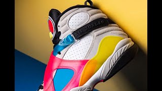 Early look | Exclusive Unboxing Air Jordan 8 SP Retro SE Dover Street Market | Detail Review