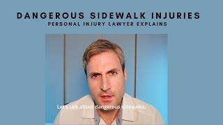 Nashville Personal Injury Lawyer Explains Dangerous Sidewalk Injuries and How to Get Compensation