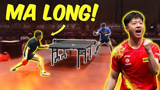 WORLD’S BEST TABLE TENNIS PLAYER TRAINING!