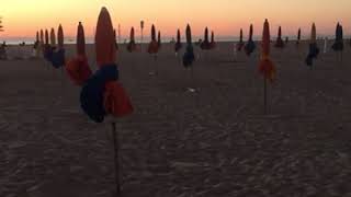 Visite a la plage de deauville