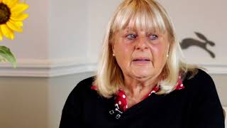 Caroline Fry talks about the care provided for her dad at Combe Lea CRC in Midsomer Norton