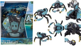 McFarlane Toys Avatar The Way of Water Action Figure MEGAfig scale Get-Ops Crabsuit #shorts