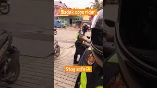 safe ride mga idol#viralvideo #bisdakcops