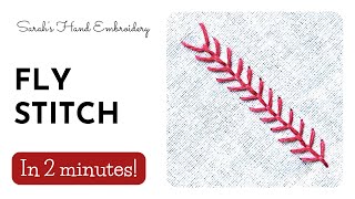 How to do Fly Stitch