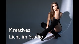 Kreatives Licht im Studio / V-Flats