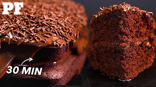 O MAIS RÁPIDO: Bolo de CHOCOLATE para todas as horas