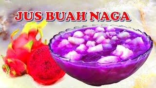 MINUMAN TAKJIL BUKA PUASA H13// JUS BUAH NAGA BLEWAH