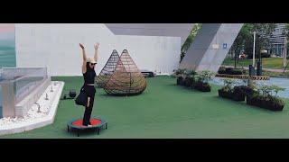 Experience Elite Fitness! Vibrant Circular Trampoline Unleashes Your Passion!